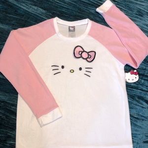 Hello Kitty sweater pajama top